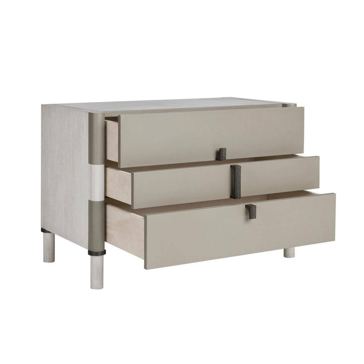 Arteriors - FNI03 - Side Table - Hestia - Dove/Smoke