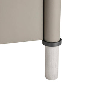 Arteriors - FNI03 - Side Table - Hestia - Dove/Smoke