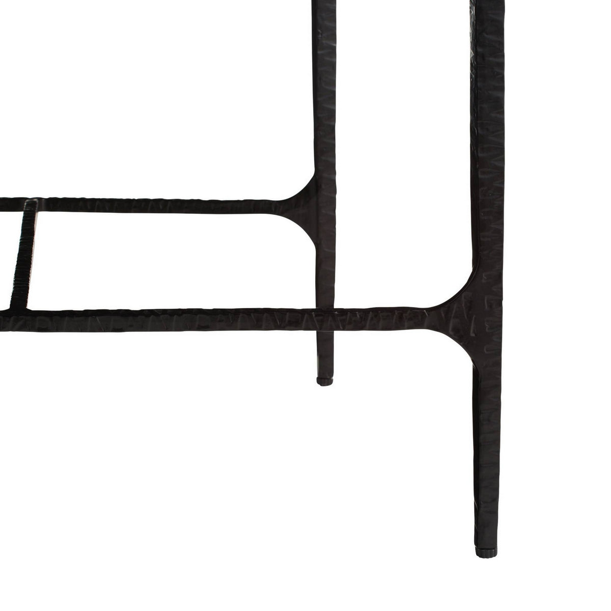 Arteriors - FSI32 - Counter Stool - Osbourne - Oxford White/Blackened Iron