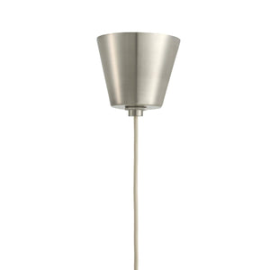 Arteriors - DPC39 - LED Pendant - Berkley - Clear/Vintage Silver