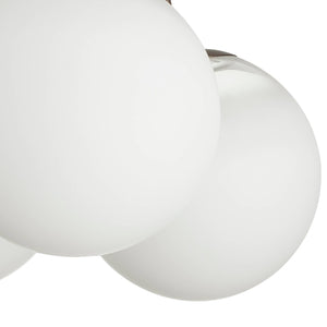Arteriors - DSC14 - Three Light Chandelier - Trinity - Frost Ombre/Heritage Brass