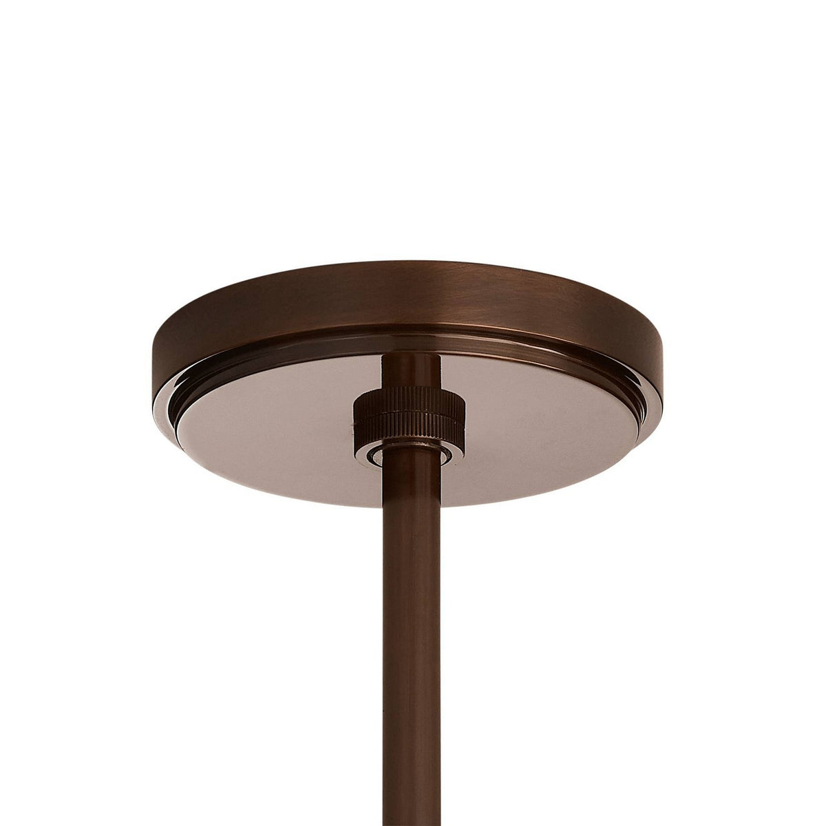 Arteriors - DSC14 - Three Light Chandelier - Trinity - Frost Ombre/Heritage Brass