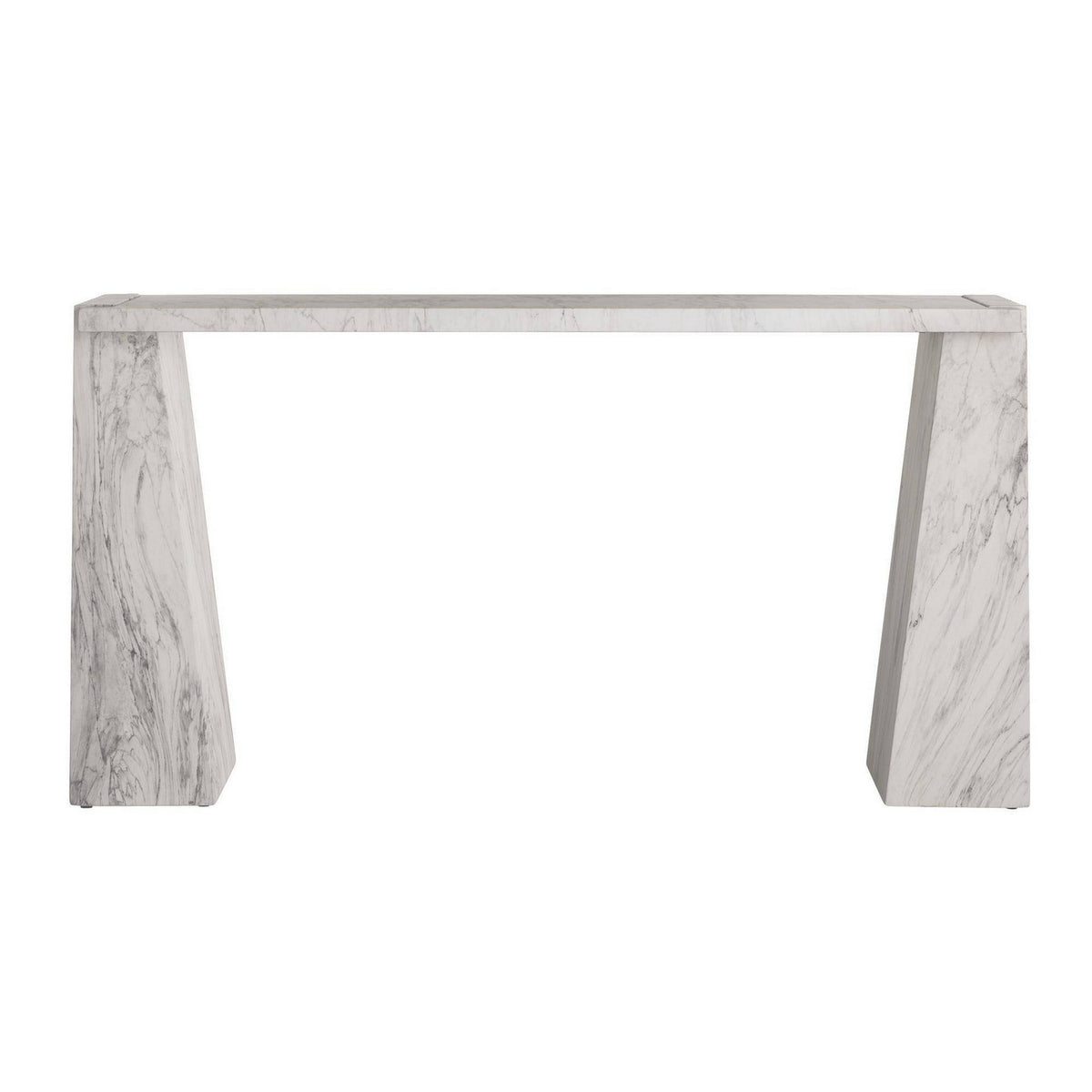 Arteriors - FLS13 - Console - Antonine - White Faux Marble