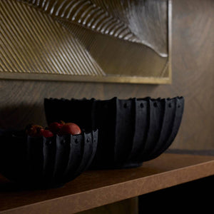 Arteriors - GDATC01 - Centerpieces, Set of 2 - Neushoorn - Ebony