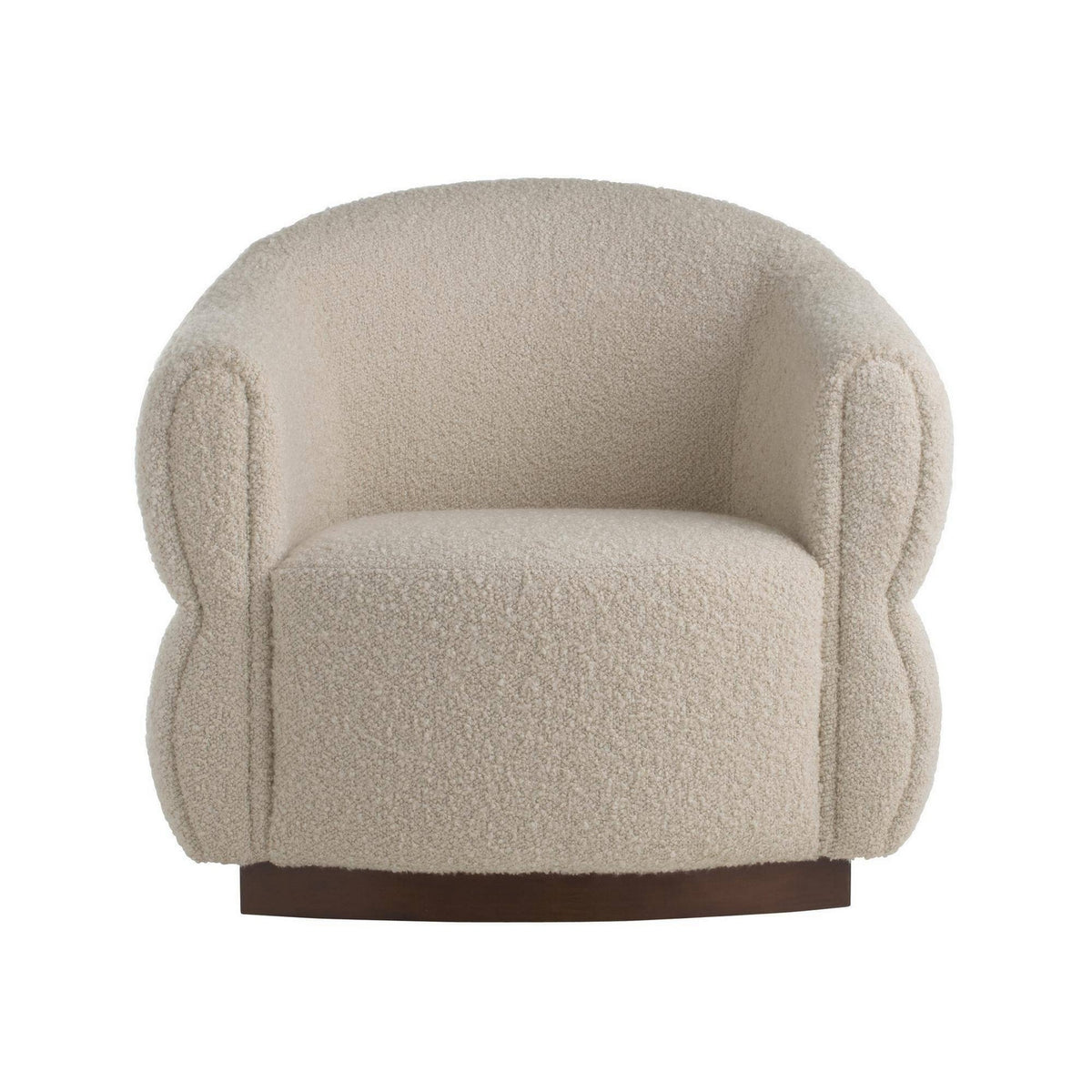 Arteriors - FRU14 - Chair - Alexandra - Oatmeal/Dark Walnut