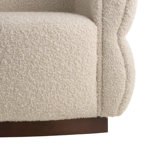 Arteriors - FRU14 - Chair - Alexandra - Oatmeal/Dark Walnut