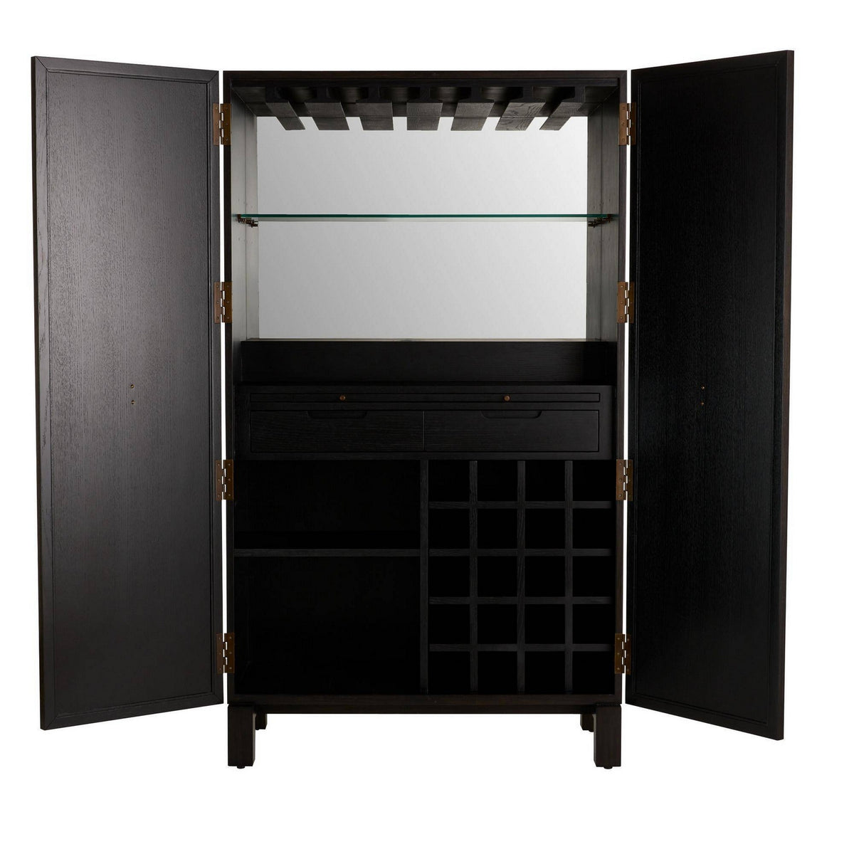 Arteriors - FNS23 - Cocktail Cabinet - Soko - Ivory/Ebony