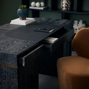 Arteriors - FKS09 - Desk - Coventry - Cerused Ebony/Black