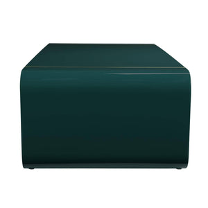 Arteriors - FCS24 - Coffee Table - Turnley - Peacock/Antique Brass