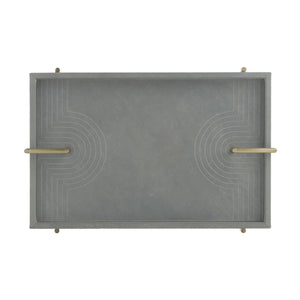 Arteriors - AYI20 - Tray - Arcus - Juniper/Antique Brass