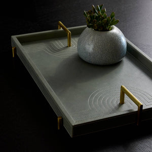 Arteriors - AYI20 - Tray - Arcus - Juniper/Antique Brass