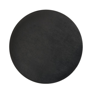 Arteriors - FOI15 - Accent Stool - Wexler - Pebble/Blackened Iron