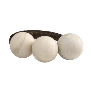 Arteriors - ASI22 - Sculpture - Sonora - White/Bronze