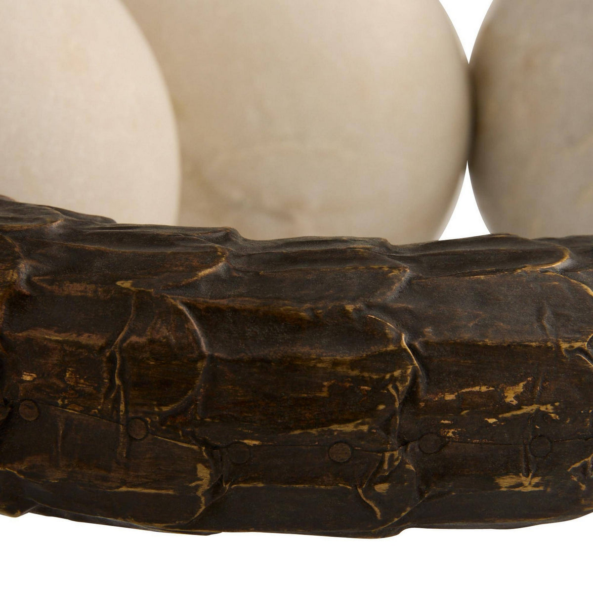 Arteriors - ASI22 - Sculpture - Sonora - White/Bronze