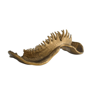 Arteriors - ASI23 - Sculpture - Mako - Antique Brass