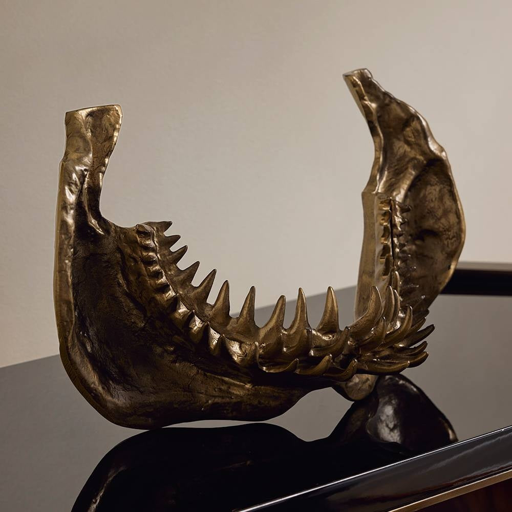 Arteriors - ASI23 - Sculpture - Mako - Antique Brass