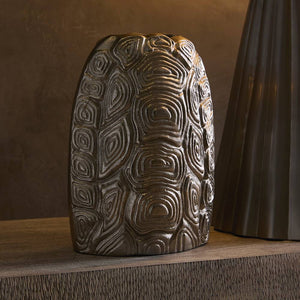 Arteriors - AVI09 - Vase - Ridley - Vintage Silver