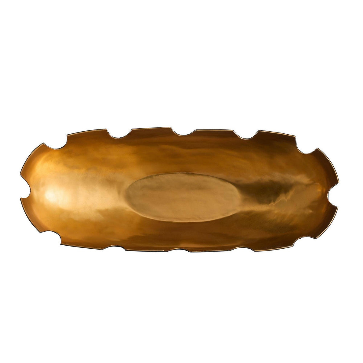 Arteriors - ATI13 - Centerpiece - Triomphe - Navy/Antique Brass