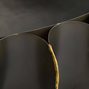 Arteriors - ATI14 - Centerpiece - Morrison - Natural Iron/Antique Brass