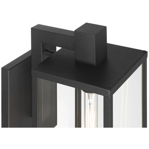 Access - 20154MG-BL/CLR - One Light Outdoor Wall Mount - Augusta - Black