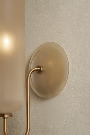 Mitzi - H1165101-PBR - One Light Wall Sconce - Alessandra - Patina Brass