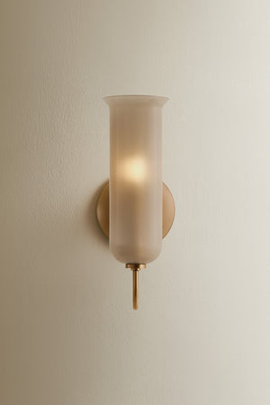 Mitzi - H1165101-PBR - One Light Wall Sconce - Alessandra - Patina Brass