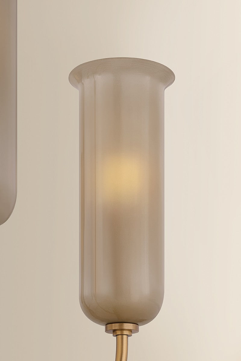 Mitzi - H1165805-PBR - Five Light Chandelier - Alessandra - Patina Brass