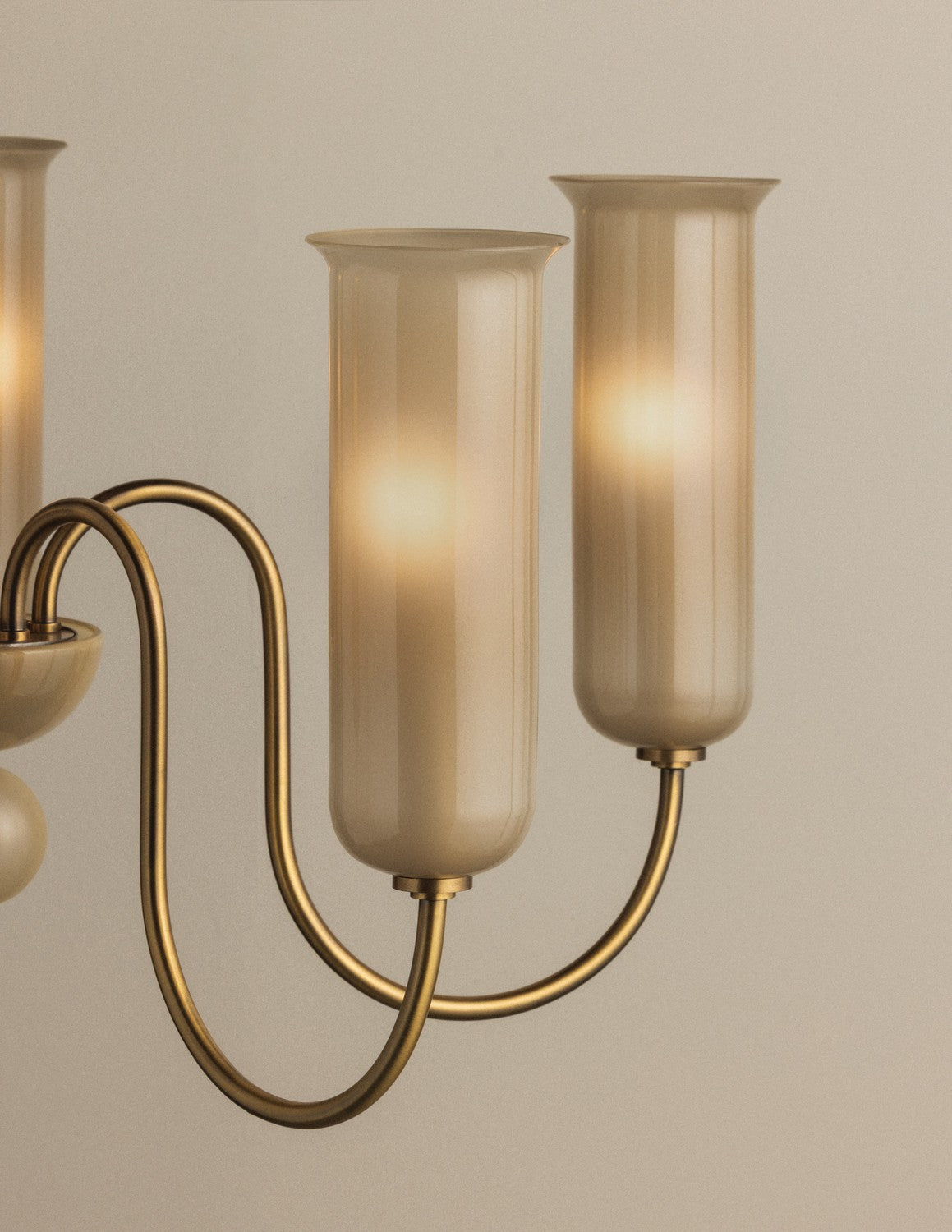 Mitzi - H1165805-PBR - Five Light Chandelier - Alessandra - Patina Brass