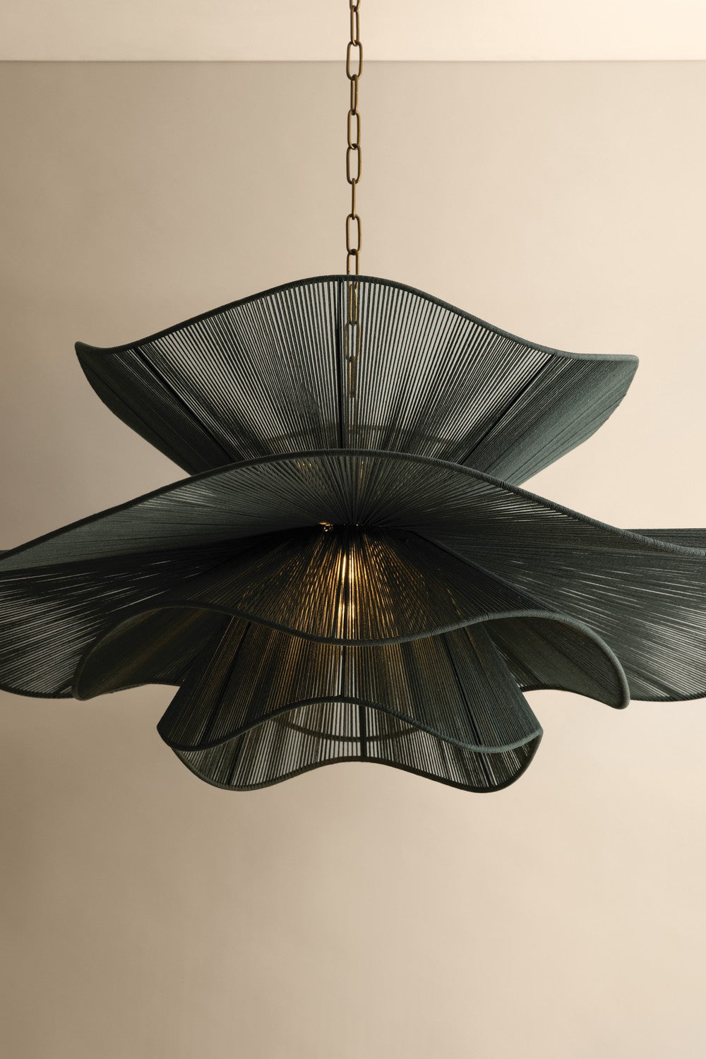 Mitzi - H1084701L-PBR - One Light Chandelier - Amanda - Patina Brass