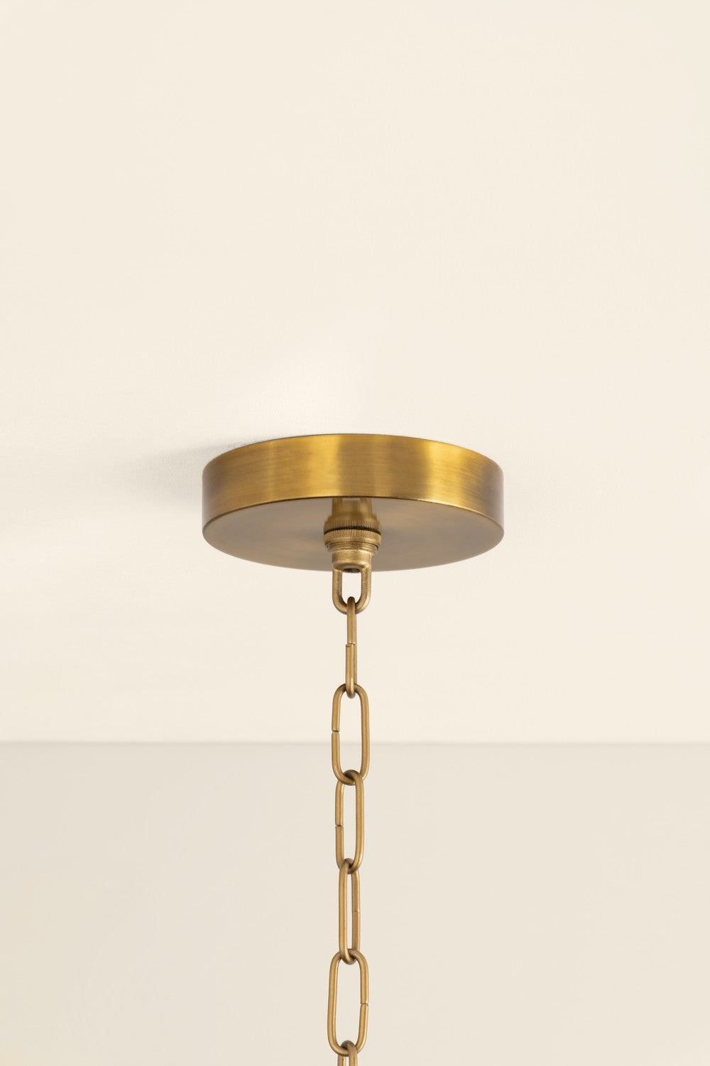 Mitzi - H1084701L-PBR - One Light Chandelier - Amanda - Patina Brass