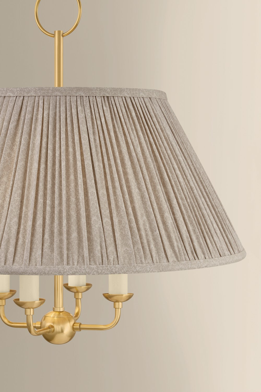 Mitzi - H1200804-AGB - Four Light Chandelier - Antonia - Aged Brass