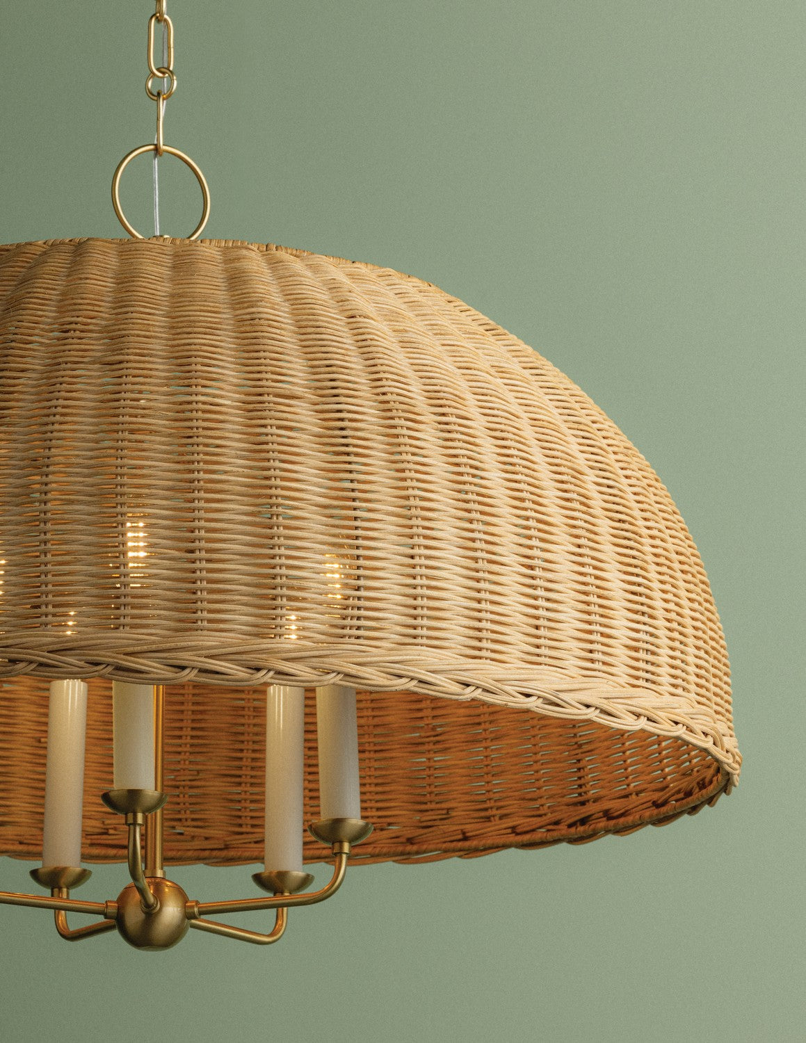 Mitzi - H859805-AGB - Five Light Chandelier - Arwen - Aged Brass