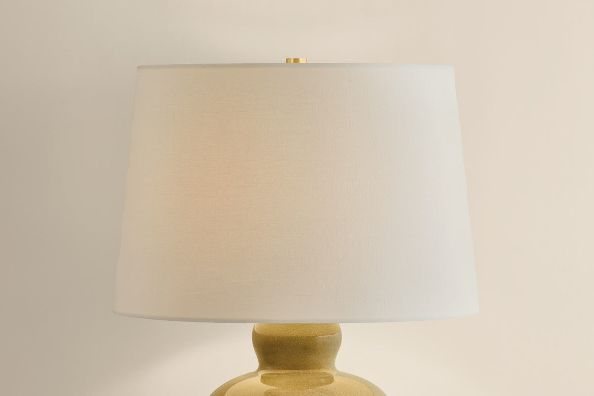 Mitzi - HL936201-AGB/CGE - One Light Table Lamp - Azaire - Aged Brass