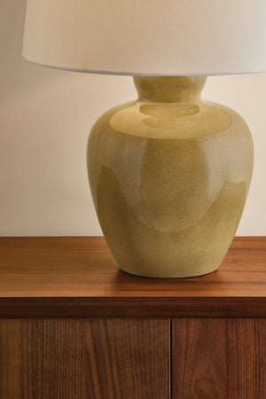 Mitzi - HL936201-AGB/CGE - One Light Table Lamp - Azaire - Aged Brass