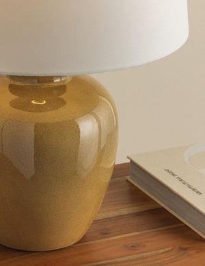 Mitzi - HL936201-AGB/CGE - One Light Table Lamp - Azaire - Aged Brass