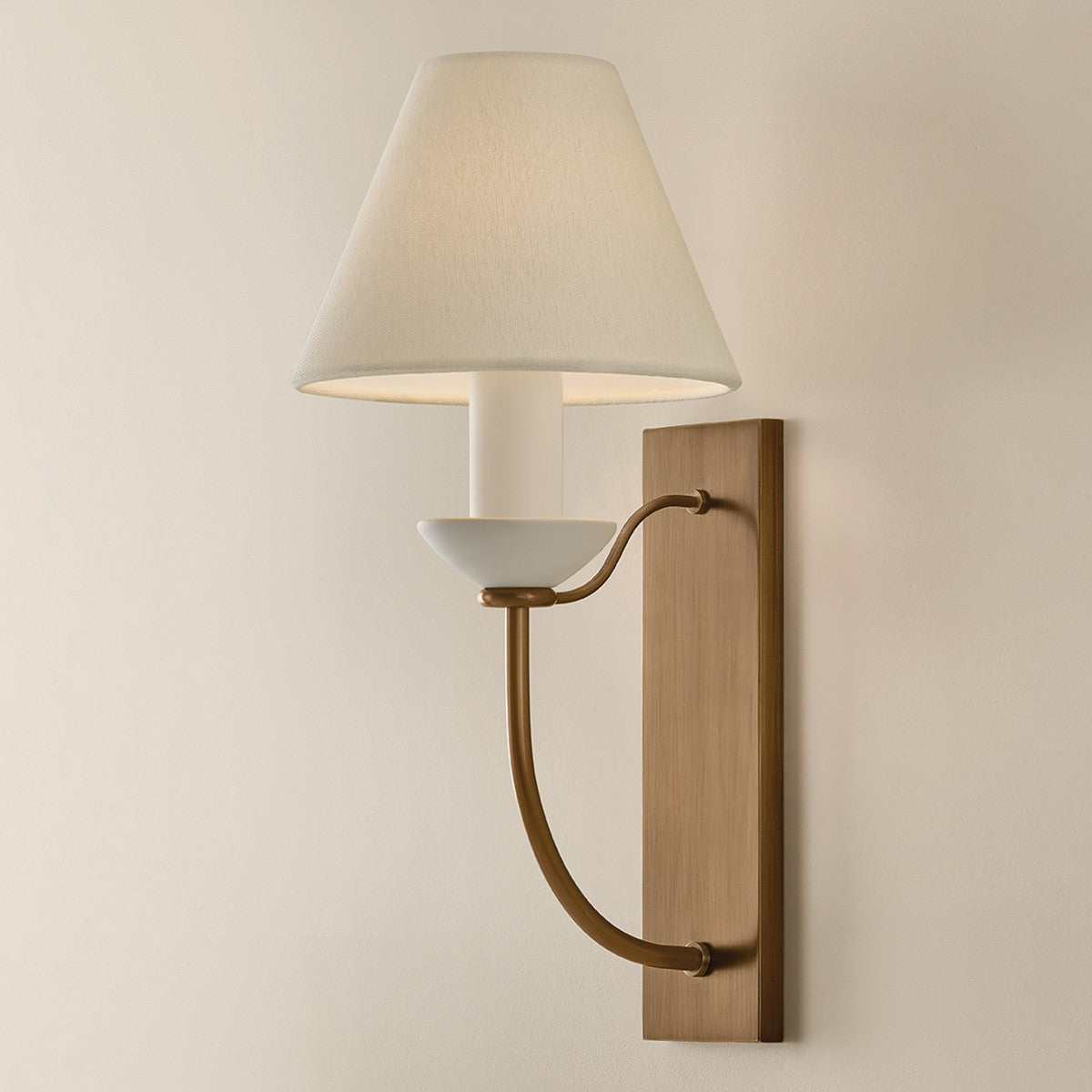 Mitzi - H1197101-PBR - One Light Wall Sconce - Brinlea - Patina Brass