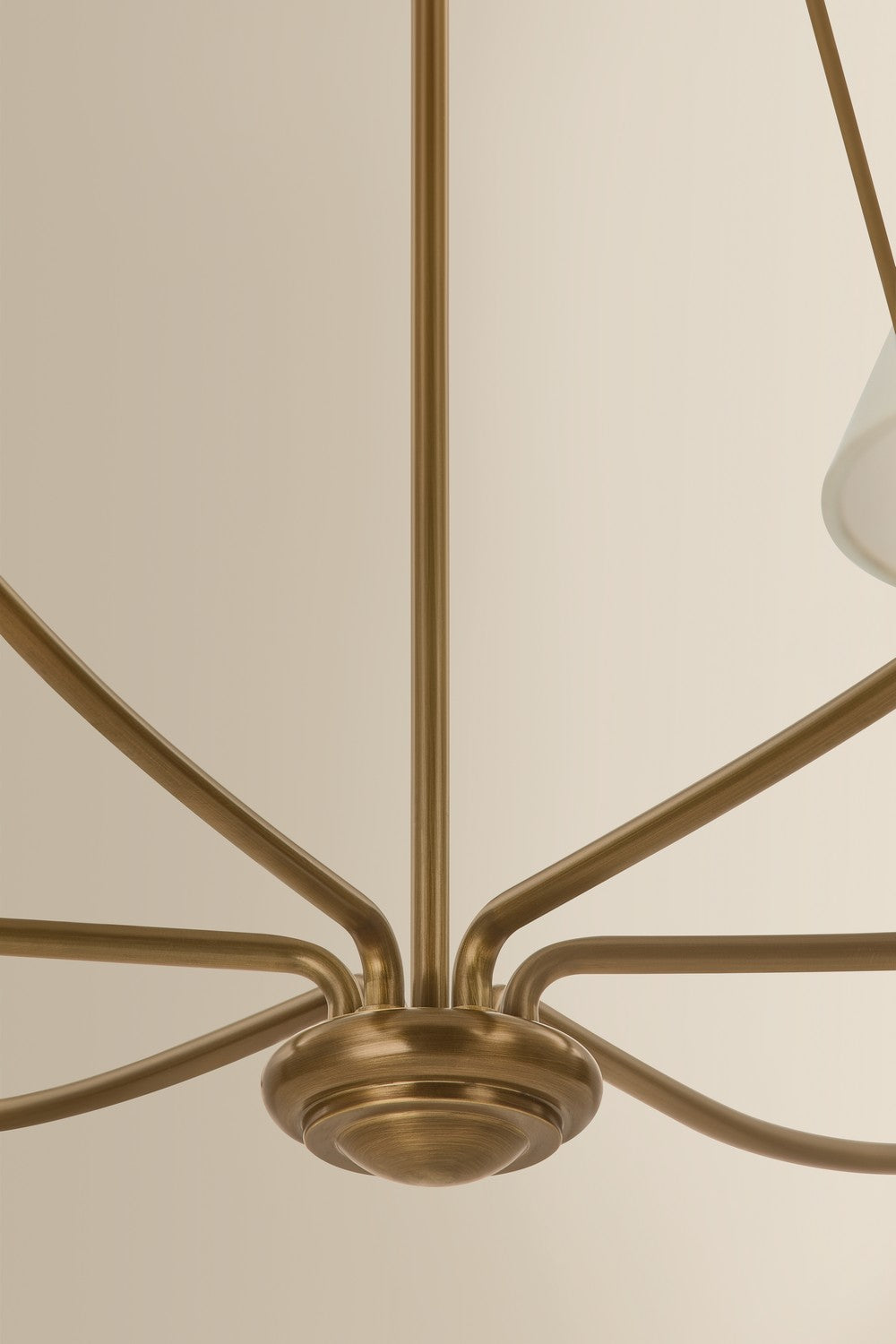 Mitzi - H1197806-PBR - Six Light Chandelier - Brinlea - Patina Brass