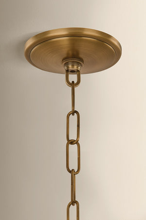 Mitzi - H1197805-PBR - Five Light Chandelier - Brinlea - Patina Brass