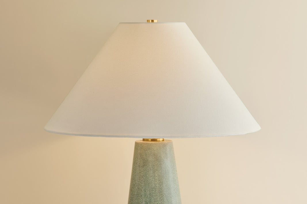 Mitzi - HL977201-AGB/CIS - One Light Table Lamp - Dalaila - Aged Brass