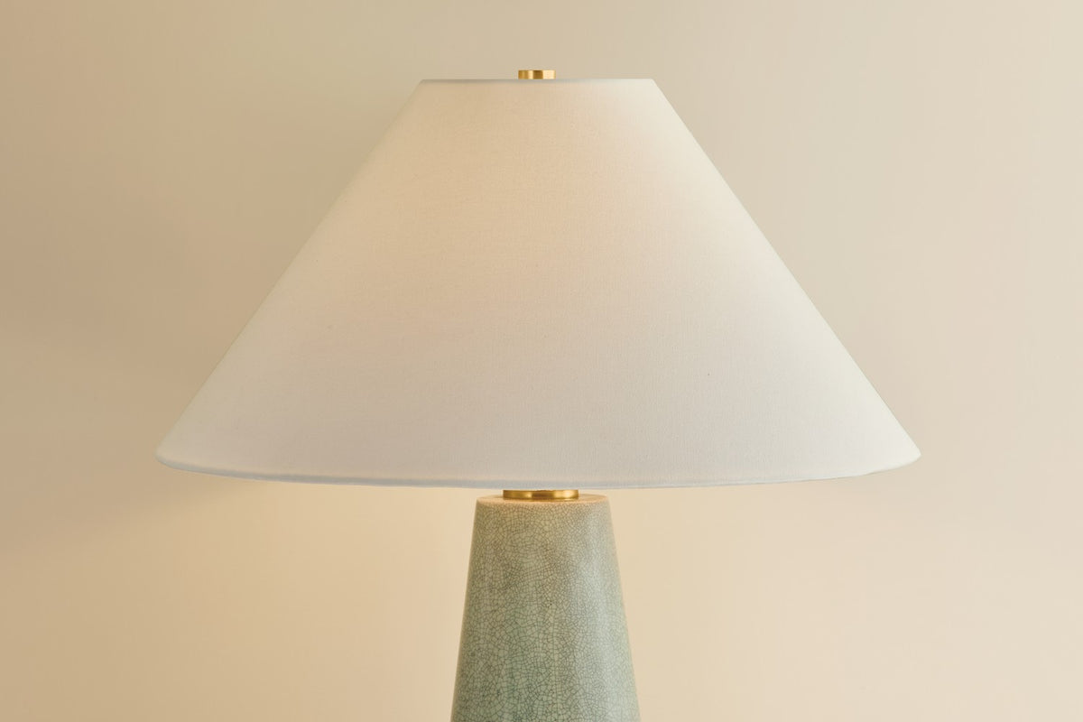 Mitzi - HL977201-AGB/CIS - One Light Table Lamp - Dalaila - Aged Brass