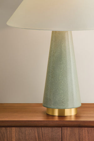 Mitzi - HL977201-AGB/CIS - One Light Table Lamp - Dalaila - Aged Brass