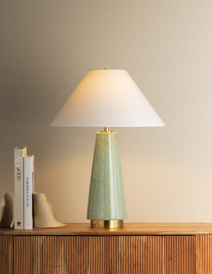 Mitzi - HL977201-AGB/CIS - One Light Table Lamp - Dalaila - Aged Brass