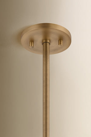 Mitzi - H1183701L-PBR - One Light Pendant - Dessi - Patina Brass