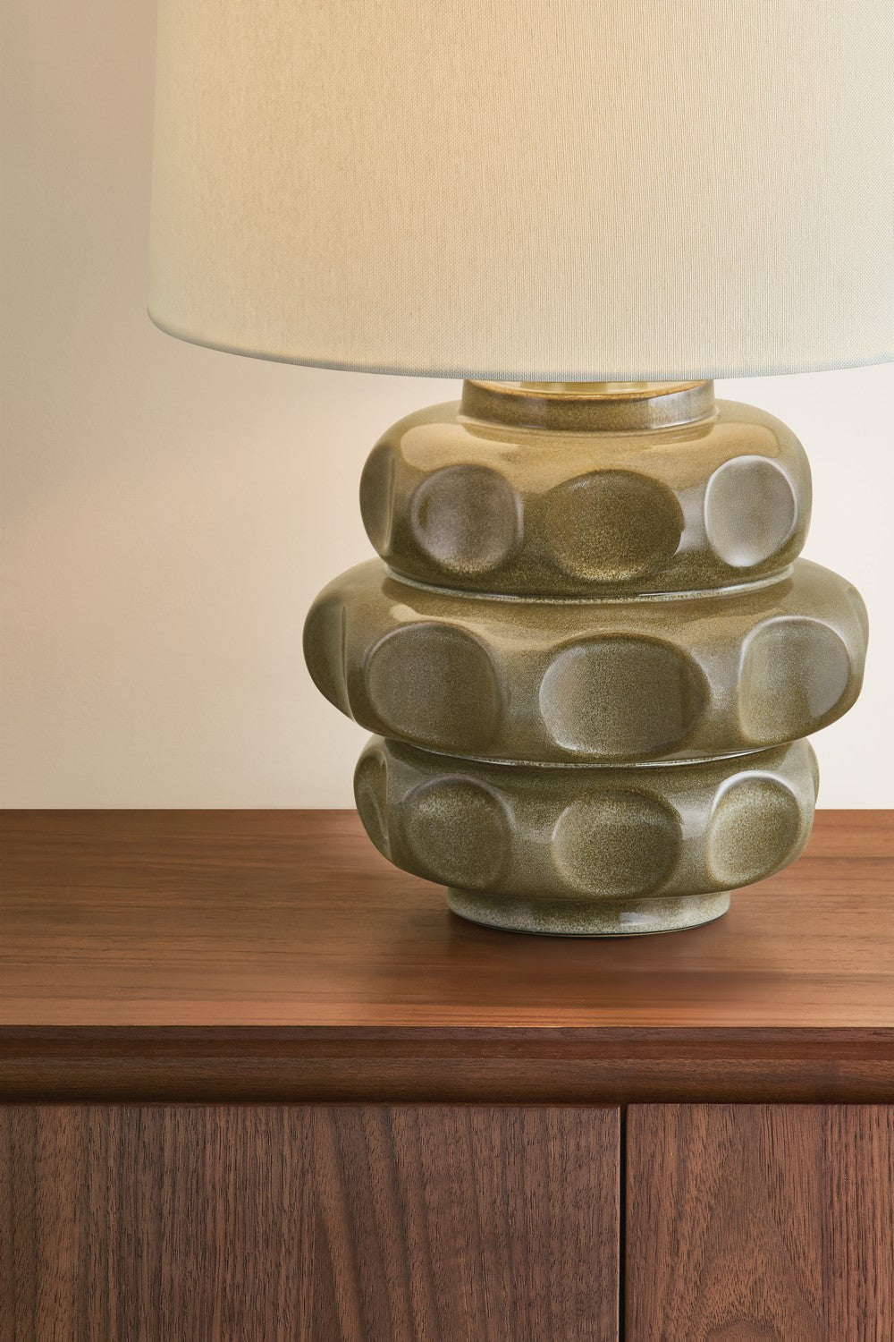 Mitzi - HL1202201-AGB/CML - One Light Table Lamp - Drew - Aged Brass