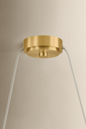 Mitzi - H1178902-AGB - Two Light Linear Pendant - Eileen - Aged Brass