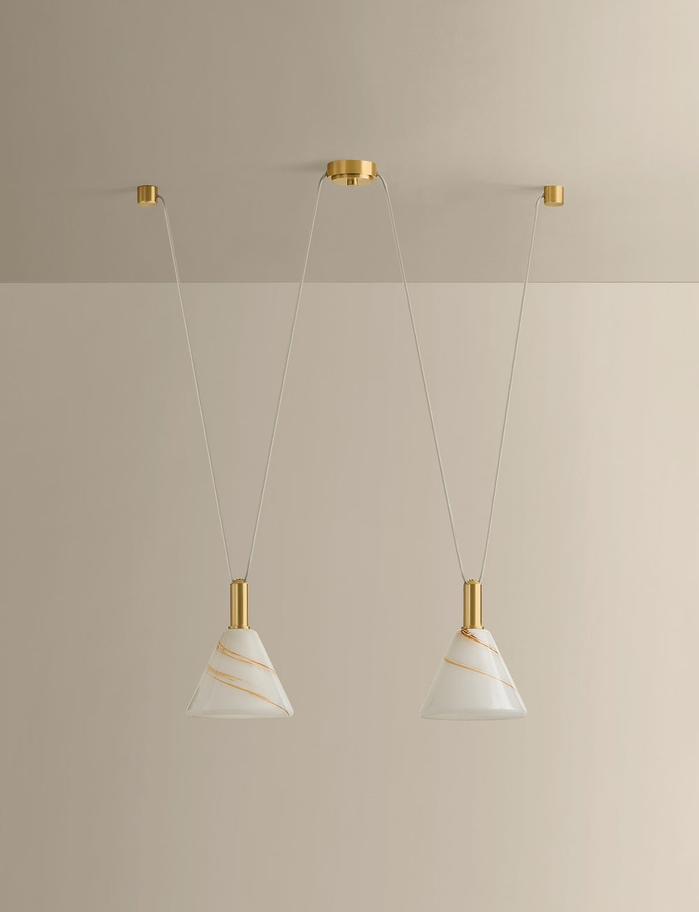 Mitzi - H1178902-AGB - Two Light Linear Pendant - Eileen - Aged Brass