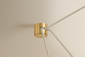 Mitzi - H1178803-AGB - Three Light Chandelier - Eileen - Aged Brass