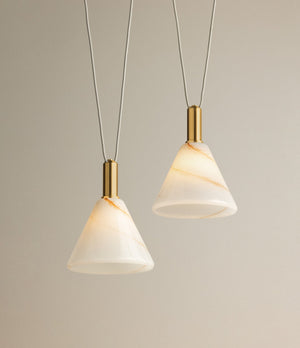 Mitzi - H1178803-AGB - Three Light Chandelier - Eileen - Aged Brass