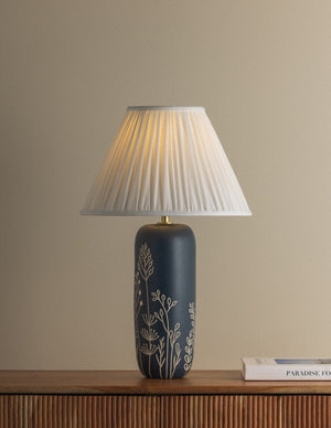 Mitzi - HL1206201-AGB/CBL - One Light Table Lamp - Etta - Aged Brass
