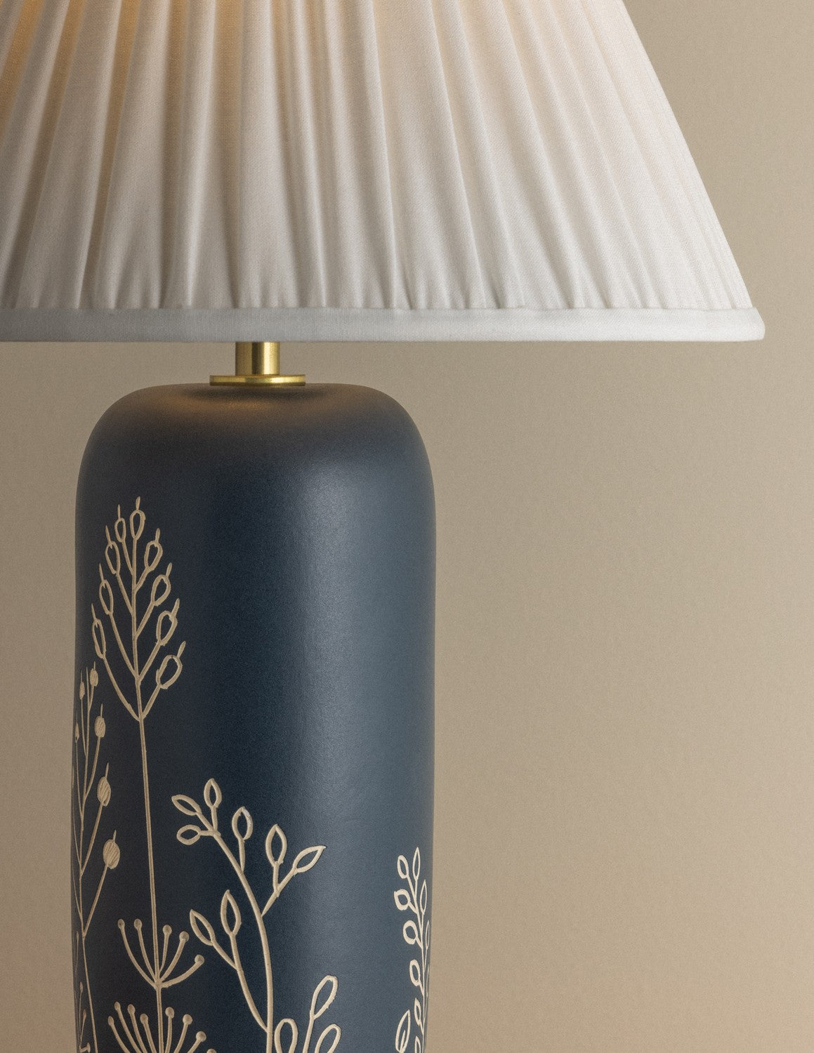 Mitzi - HL1206201-AGB/CBL - One Light Table Lamp - Etta - Aged Brass